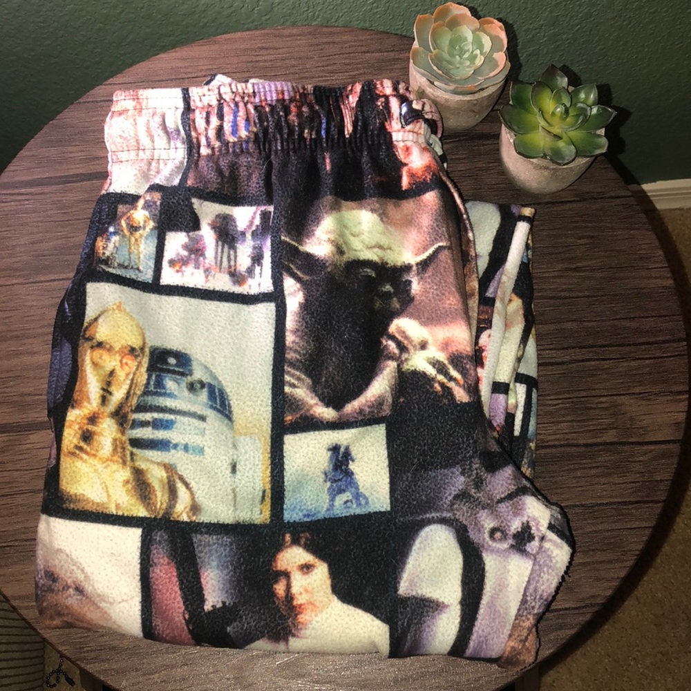 Vintage star wars pajama bottoms